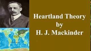 HEARTLAND THEORY political geography geopolitics international relation NTA NET UPSC PCS [upl. by Annawak]