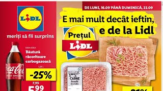 CATALOG LIDL 16 SEPTEMBRIE 2024REVISTA LIDL 16 SEPTEMBRIE 2024OFERTELE DE JOI 19 SEPTEMBRIE 2024 [upl. by Tnelc931]