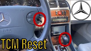 How To Reset TCM Transmission Control Module In Your Mercedes 19962016 [upl. by Golightly]