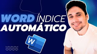 Como criar um ÍNDICE Automático no WORD [upl. by Martineau]