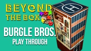 Burgle Bros Board Game Play Through Beyond The Box Ep1 [upl. by Agem]