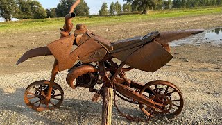 Restoration Abandoned Dirt Bike KTM [upl. by Inohs]