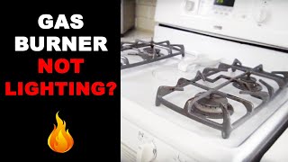 Gas Stove Range Not Igniting  Easy Fix [upl. by Ahron]