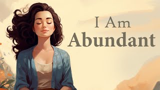 I Am Abundant Guided Meditation [upl. by Semela]