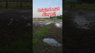 Original mud slinger mud slinger mudslinger football shortsyoutube viralshort villagefootball [upl. by Reyna]