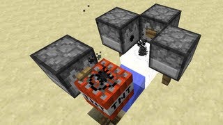 TNT Cannon in 18 Seconds  Minecraft Tutorial [upl. by Decato]