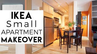 Tiny Apartment  IKEA Small Space Decorating  Interior Decorating  eps3 Season 2 [upl. by Leak]