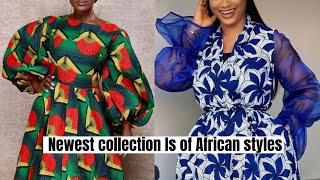 Newest collection of African inspirational dress styles for beautiful ladies [upl. by Osmo]