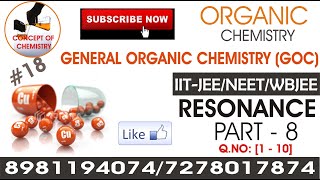 MS CHAUHAN ELEMENTARY PROBLEMS IN RESONANCE part  8 BY RH SIR CONCEPT OF CHEMISTRY [upl. by Leehar]