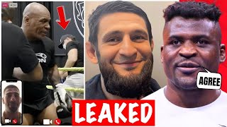 Fans REACT To LEAKED Footage Of Mike Tyson Causing CHAOS Ngannou Gets A CRAZY Fight OFFER UFC 308 [upl. by Hazem387]