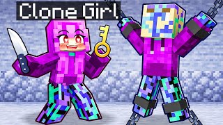 Dash Has a CRAZY CLONE GIRL in Minecraft [upl. by Catt]