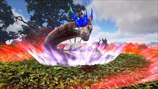 Ark Coop Map Crystal 84 Thần rắn basilisk với đôi mắt sấm sét [upl. by Ueihttam]