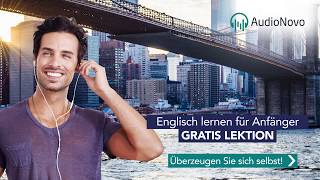 AudioNovo Englisch  Schnell und einfach Englisch lernen für Anfänger AudioSprachkurs [upl. by Dobbins839]