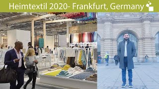 FAST TRADE  Heimtextil 2020  Frankfurt Germany  Vlog [upl. by Ancel]