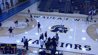 Wausau West High School vs Appleton North High School Mens JV Basketball [upl. by Grevera]