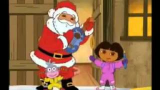 Dora Et Papa Noel  Chante Joyeux Noel  HD [upl. by Eineeuq]