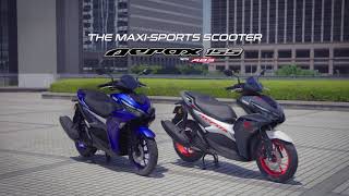 Aerox 155  Launching the iconic AEROX 155 MaxiSports Scooter [upl. by Adnorahc679]