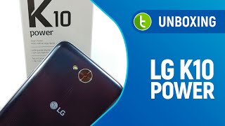 LG K10 Power unboxing e primeiras impressões  TudoCelularcom [upl. by Ailec]