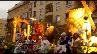 Cabalgata Reyes Magos de Cádiz 2010 1ª parte [upl. by Croom873]