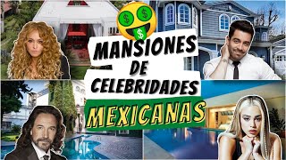 Así Son Estas 10 LUJOSAS MANSIONES De Celebridades Mexicanas 2024 😎🤑💰 [upl. by Urson]