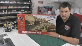 Airfix 124 Hawker Typhoon Mk1b review [upl. by Tavia]