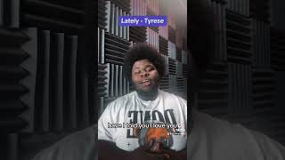 Tyrese  Lately Mistro Cover lately rnb trending tiktok singer blowup music mistro [upl. by Adnuahsar934]