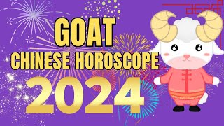 Goat Chinese Horoscope 2024 Predictions  Ziggy Natural [upl. by Knoll674]