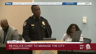 Riviera Beach police chief takes over as interim city manager [upl. by Skipp]