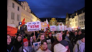 Livestream von der Demonstration gegen Rechts in Dorsten [upl. by Purdy]