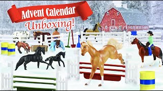 Breyer Horse Advent Calendar  Unboxing [upl. by Ameekahs]