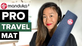 Manduka PRO Travel Yoga Mat 25mm Review minimalist travel [upl. by Sweeney]