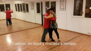 Clase de Milonga Cunitas  Raúl Mamone [upl. by Aradnahc]