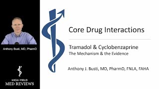 Pharmacology  Tramadol amp Flexeril Drug Interaction [upl. by Felder]