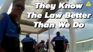 They Have Two Attorneys And They Know The Law To The T Open Carry Miami Beach [upl. by Ocsic]