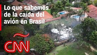 ¿Qué pasó con el avión de pasajeros de Voepass que se estrelló en Brasil Esto sabemos del accidente [upl. by Eniagrom]