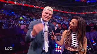 Cody Rhodes Promo  Tommaso Ciampa amp Gunther Entrance – WWE Raw 10223 [upl. by Anirtep]