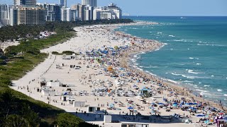 Royal Caribbean Oasis of the Seas Sail Away from Port Miami Florida [upl. by Anavahs621]