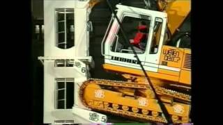 Liebherr Excavator Climbs Vertikal [upl. by Pax652]