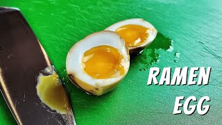 Perfect Ramen Egg  Marinated Ramen Egg Recipe [upl. by Eilzel]