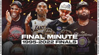 The Last Minute of the Last 28 NBA Finals 19952022 [upl. by Sadoc]