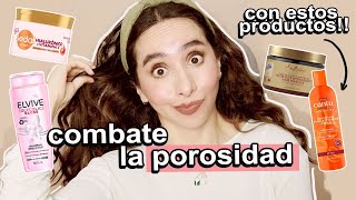 MEJORES PRODUCTOS PARA EL CABELLO RIZADO POROSO porosidad mediaalta [upl. by Duthie136]