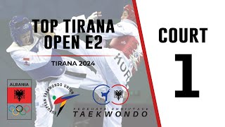 Top Tirana Open E2  Tirana 2024  Court 1 [upl. by Yerot]