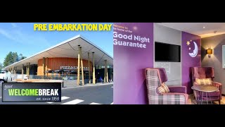 Pre Embarkation Day  Southampton  Premier Inn  Fleet Services  Spain  Disabled Cruise [upl. by Trebo]