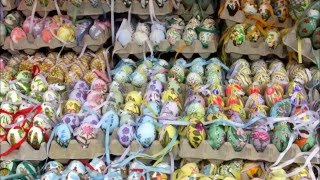 Travel Seligenstadt Germany Easter Egg Market [upl. by Illak]