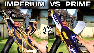 The Ultimate Vandal Skin Battle Imperium vs Prime in Valorant [upl. by Sokul]