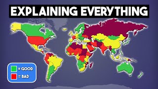 The WORLD Explained in 30 Maps [upl. by Ardnaeel]