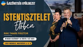 Istentisztelet ÚjSzövetség Gyülekezet ÉLŐ  20231126 [upl. by Capon]