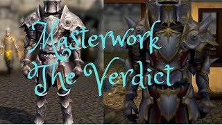 The Verdict  Trimmed Masterwork Armour [upl. by Narut]