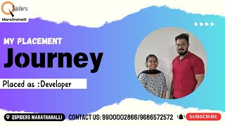 My Placement journey as Developer from QSpiders Marathahalli [upl. by Colburn]