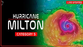 Part 5  Hurricane Milton Live Tracker [upl. by Danielson]